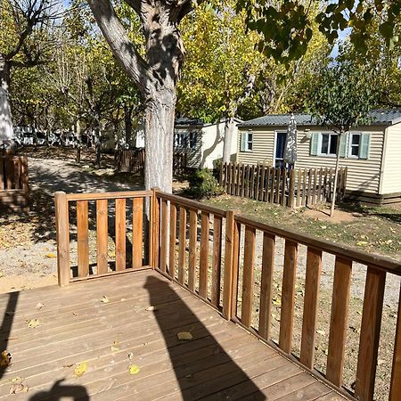 Camping Bungalow El Llac De Banyoles Porqueres Экстерьер фото