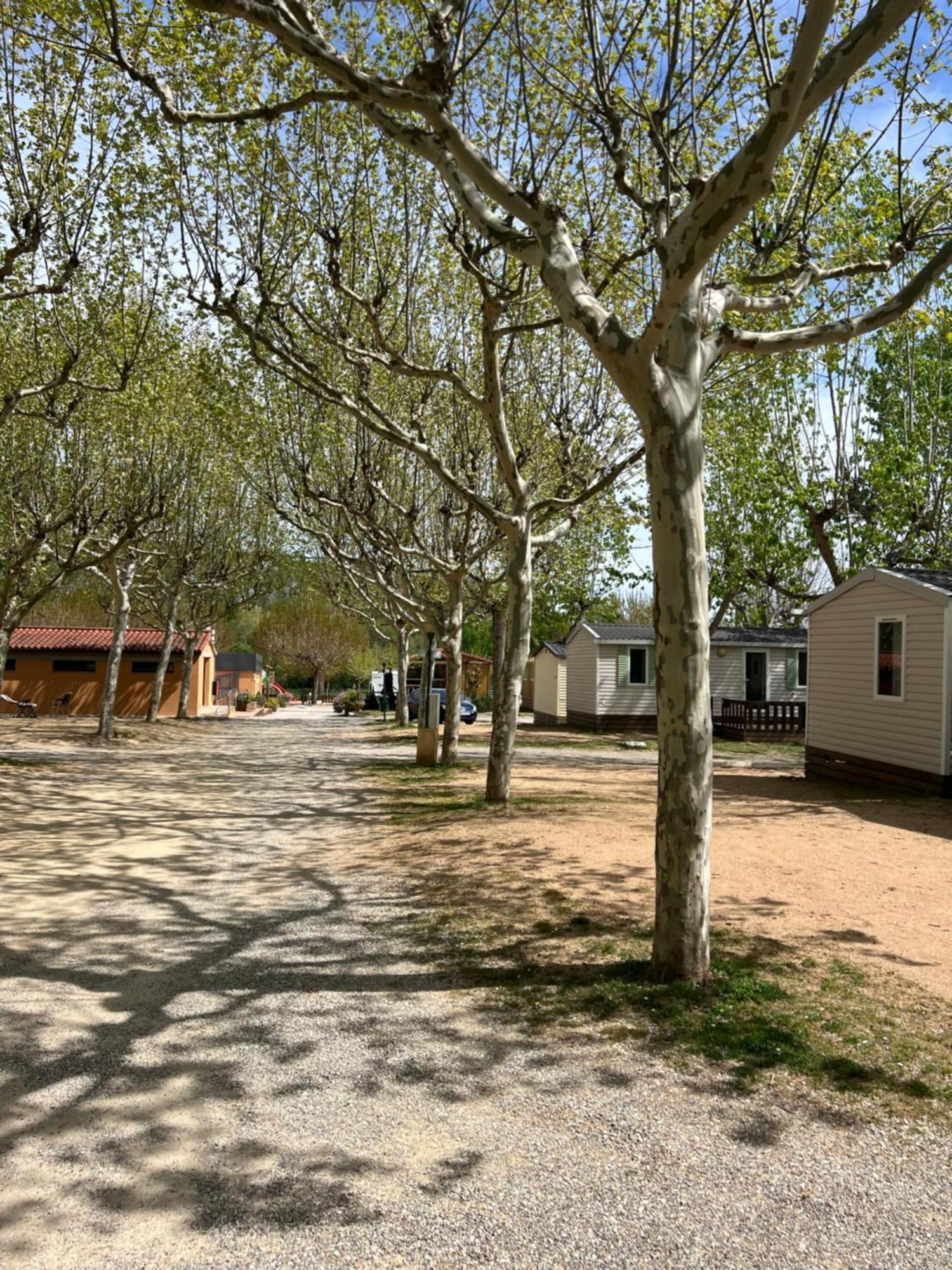 Camping Bungalow El Llac De Banyoles Porqueres Экстерьер фото